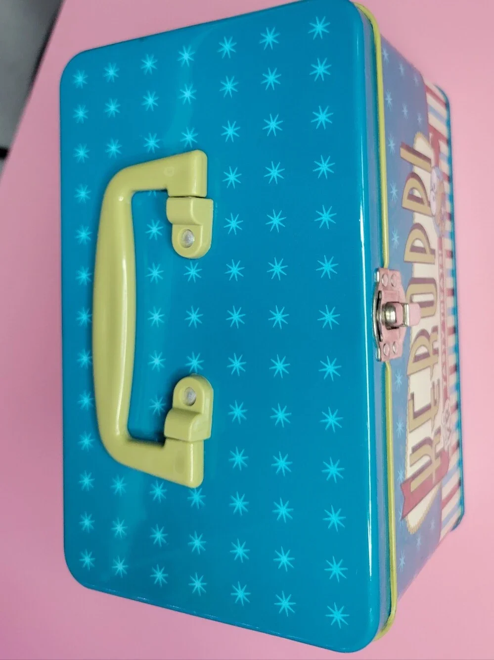 1996 Vintage Sanrio Keroppi Route KR Tasty Treats Tin